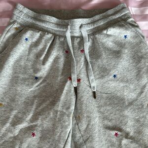 GREY STAR SWEATPANTS